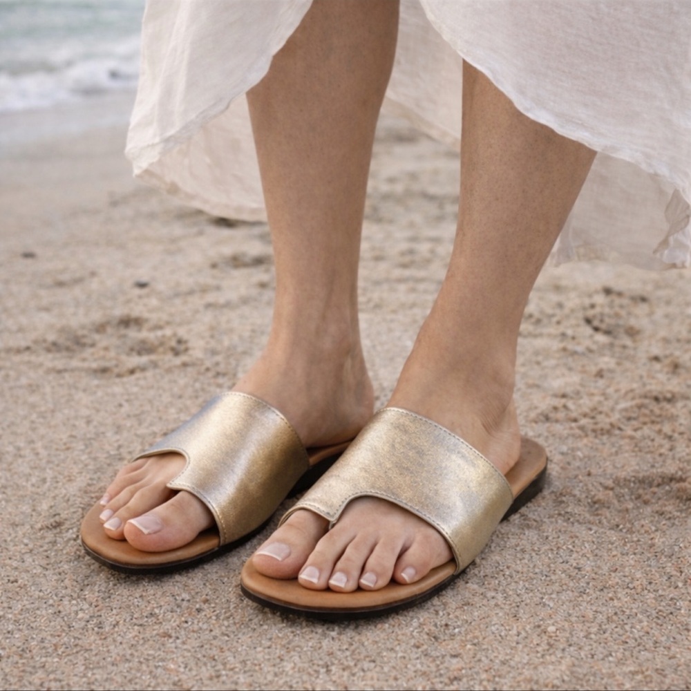 Gold Sandals